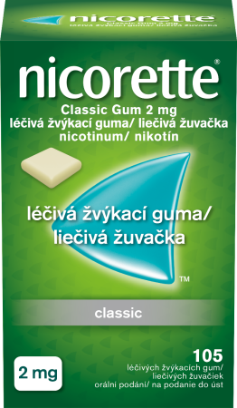 Nicorette Classic Gum 2 mg