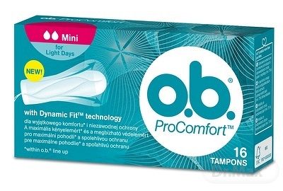 o.b. Comfort Mini 16 ks