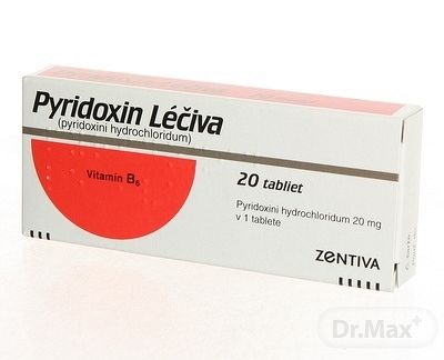 Pyridoxin Léčiva tbl.20 x 20 mg