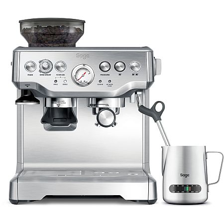 Sage Bes875bss Pákové Espresso Sivé