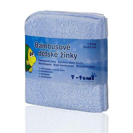 T-Tomi kúpacie žinky modrá biela 4 ks