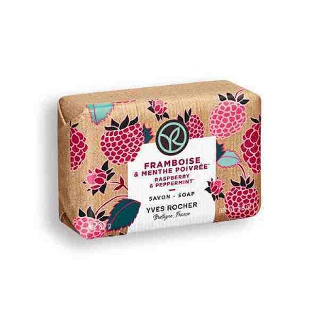 Yves Rocher mydlo Malina & Mäta 80 g