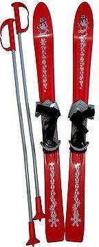 ACRA Baby Ski 90 cm, červená