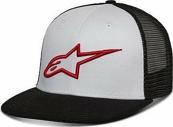 Alpinestars Corp Trucker biela/čierna/červená