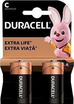 Duracell Basic alkalická batéria 2 ks (C)