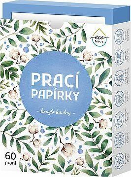 EcoHaus prací papírky kouzlo bavlny 60 ks