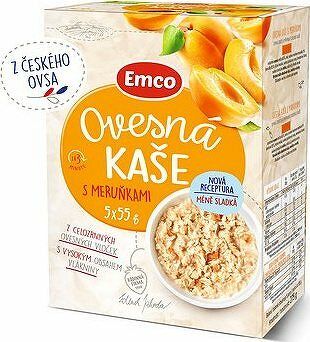 Emco Ovsená kaša s marhuľami 5 × 55 g