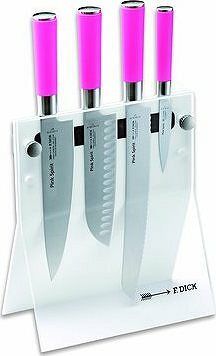 F. Dick Blok s nožmi 4 ks PINK SPIRIT