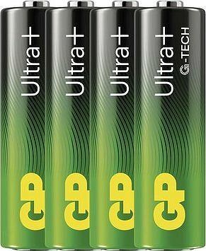 GP Alkalická batéria Ultra Plus AA (LR6), 4 ks