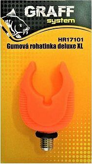 Graff Gumová rohatinka Deluxe XL Oranžová
