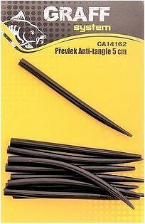 Graff Prevlek Anti-tangle 5 cm Čierny 10 ks