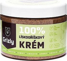GRIZLY Lieskovo-orieškový krém jemný 500 g