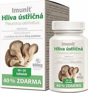 Hliva ustricová Imunit 50 + 20 tob. Zdarma