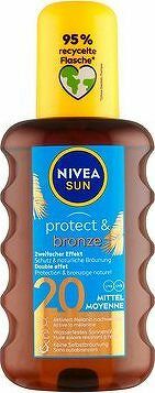 NIVEA SUN Protect & Bronze, Spray SPF 20, 200 ml