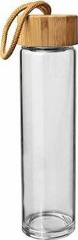 ORION Fľaša sklo/bambus viečko + sitko 0,5 l