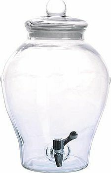ORION Fľaša sklo + kohútik APPLE 6,5 l