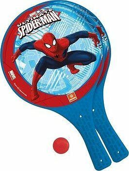 Plážový tenis Spiderman Mondo modrý, Spiderman