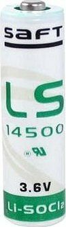SAFT LS14500 lítiový článok 3,6 V, 2600 mAh