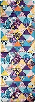 Sharp Shape Microfibre travel mat Tropical