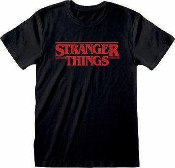 Stranger Things – Logo Black – tričko