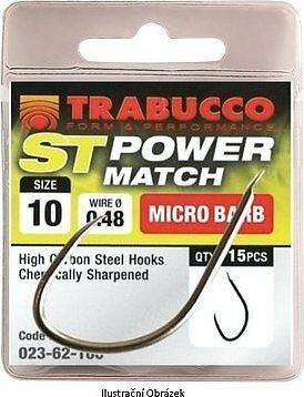 Trabucco ST Power Match Veľkosť 14 15 ks