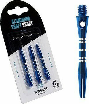 Windson Aluminium Shaft Short Blue 40 mm