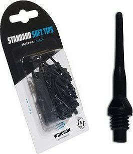 Windson TIPS 25 mm 30 ks, čierne